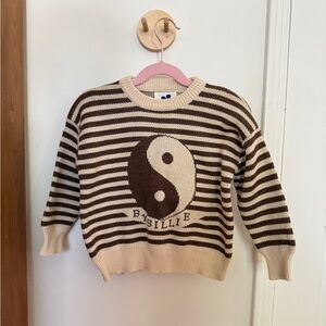By Billie toddler sweater NWT